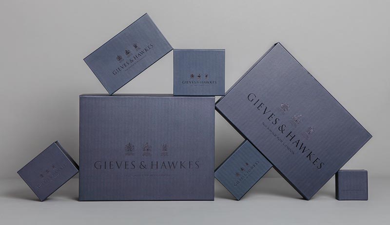 Gieves & Hawkes Packaging 
