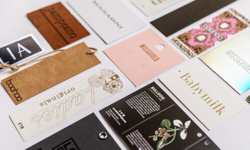 fashion swing tickets and hang tags