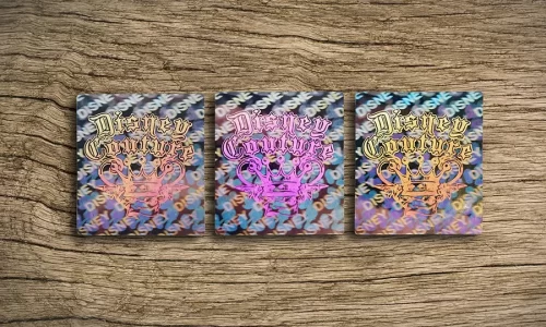 holographic security stickers